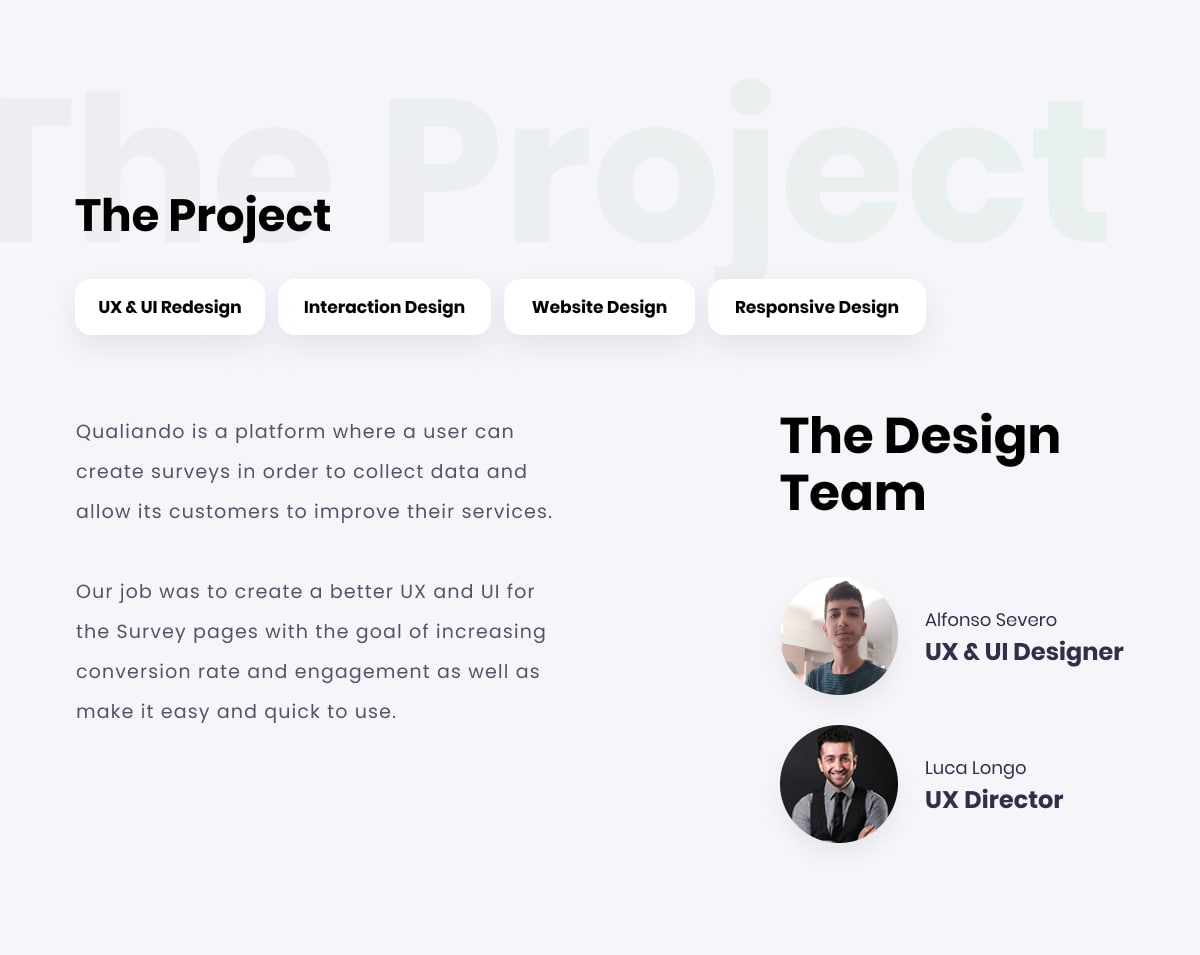 Project Scope and Design Team