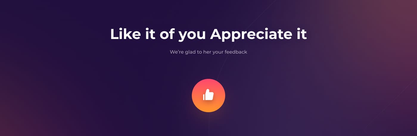 Project Appreciation