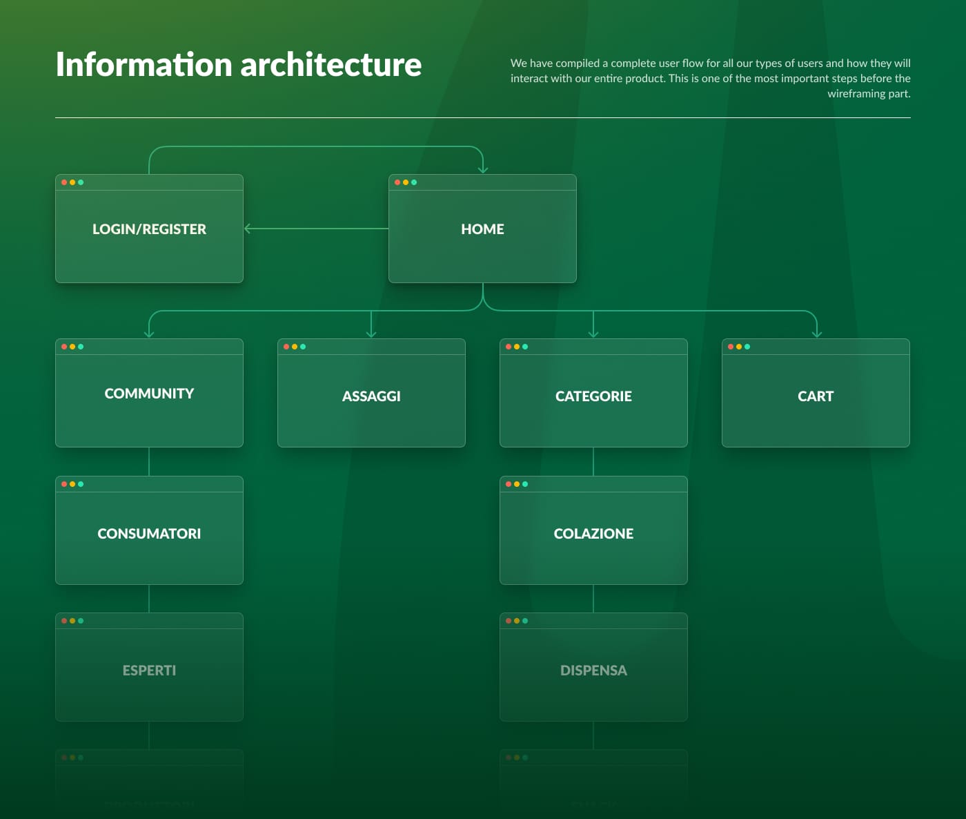 Information Architecture and User Flows