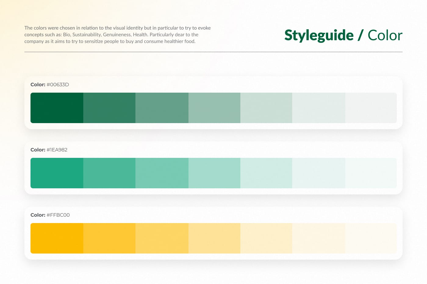 Color Palette and Visual Identity