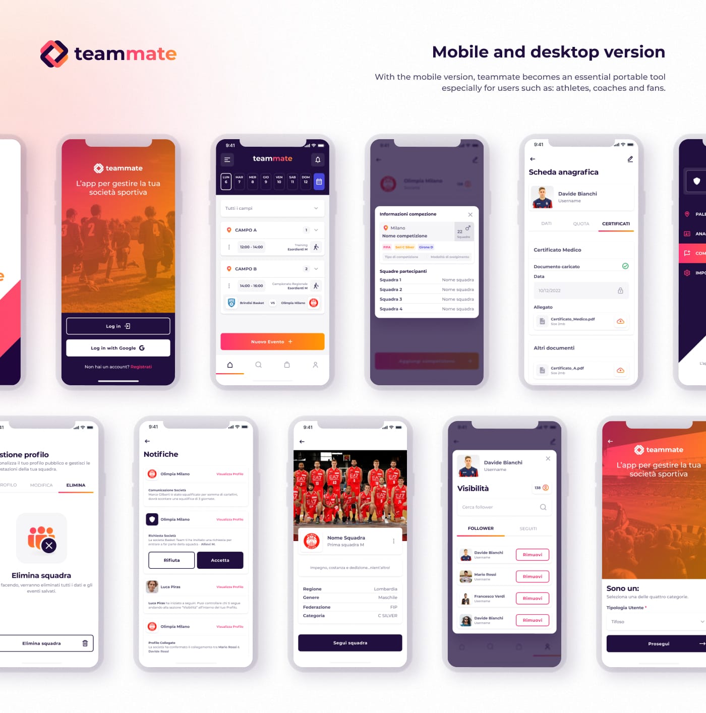 Mobile App Interface Design