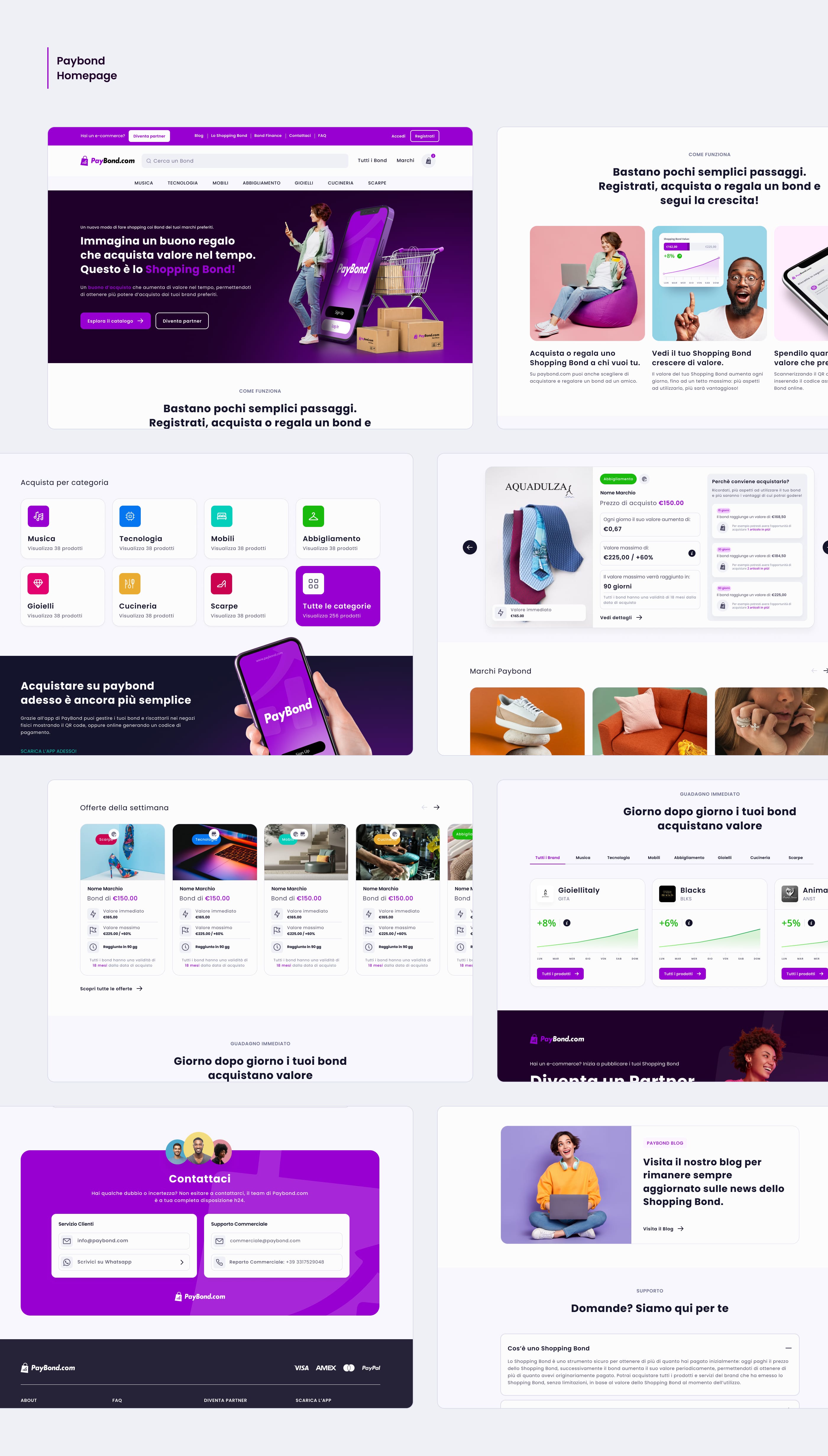 Homepage Design