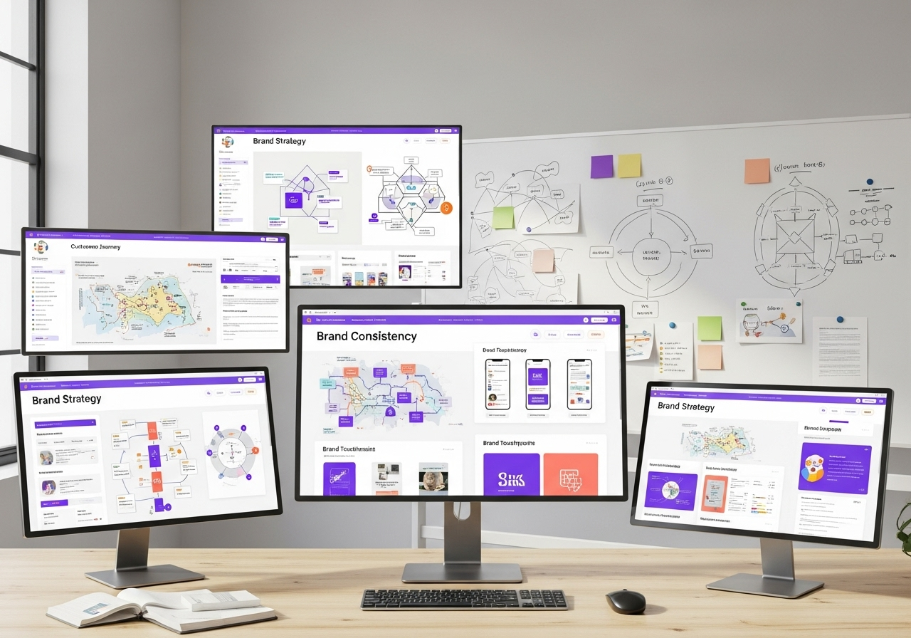 Brand experience and customer journey mapping