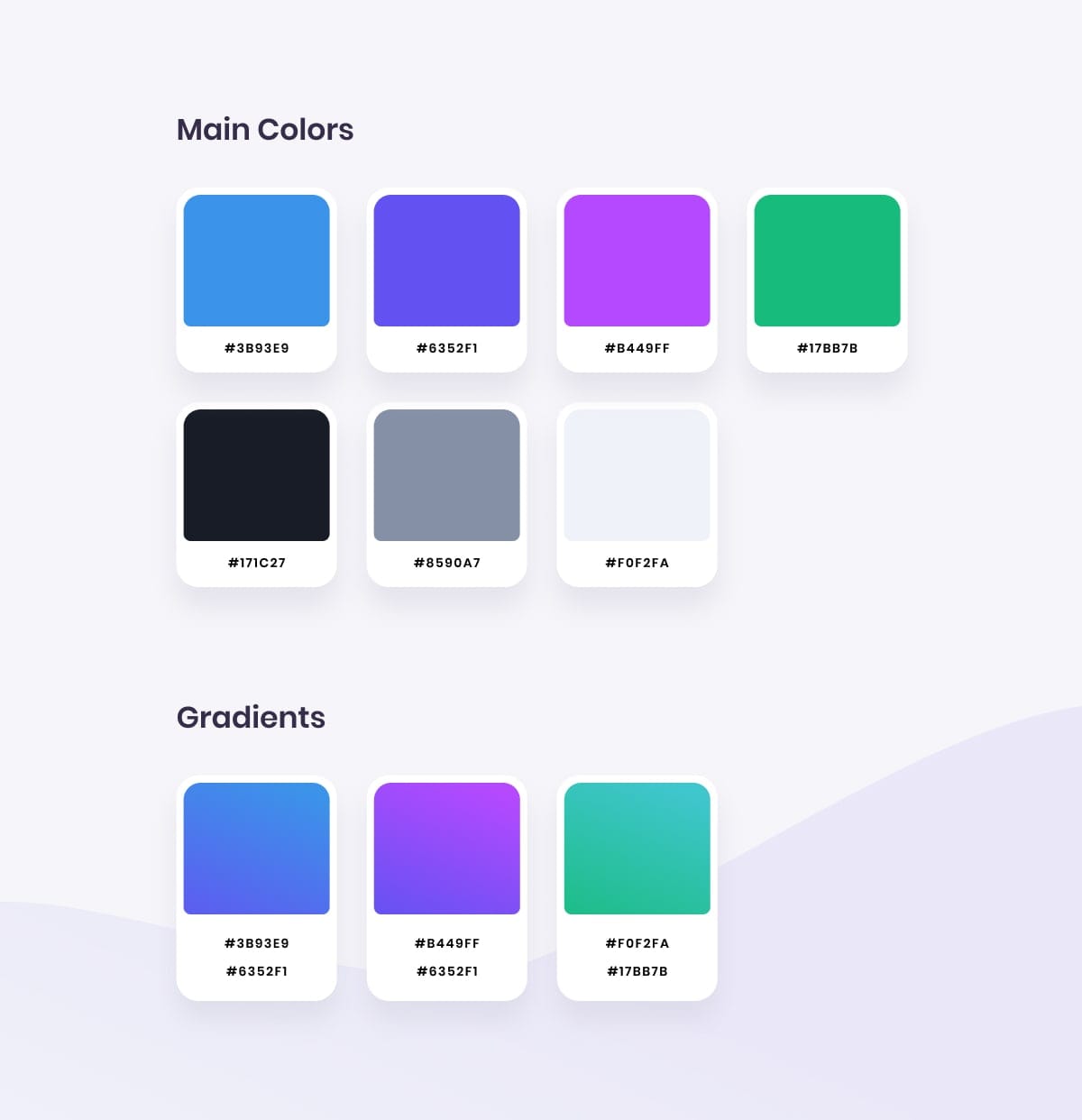 Color Palette and Gradients
