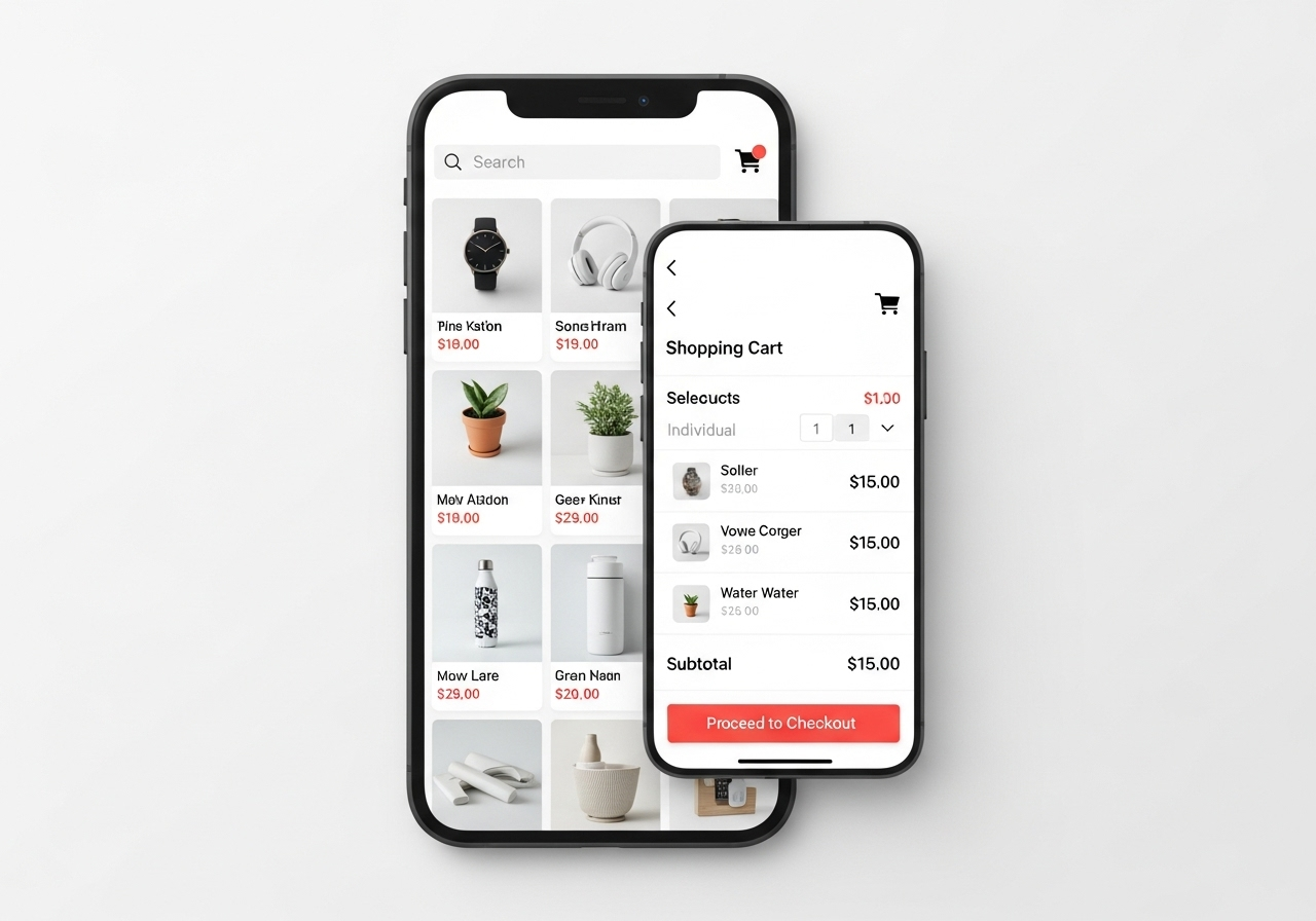 E-commerce mobile shopping experience