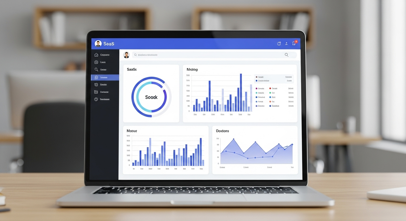 SaaS platform dashboard